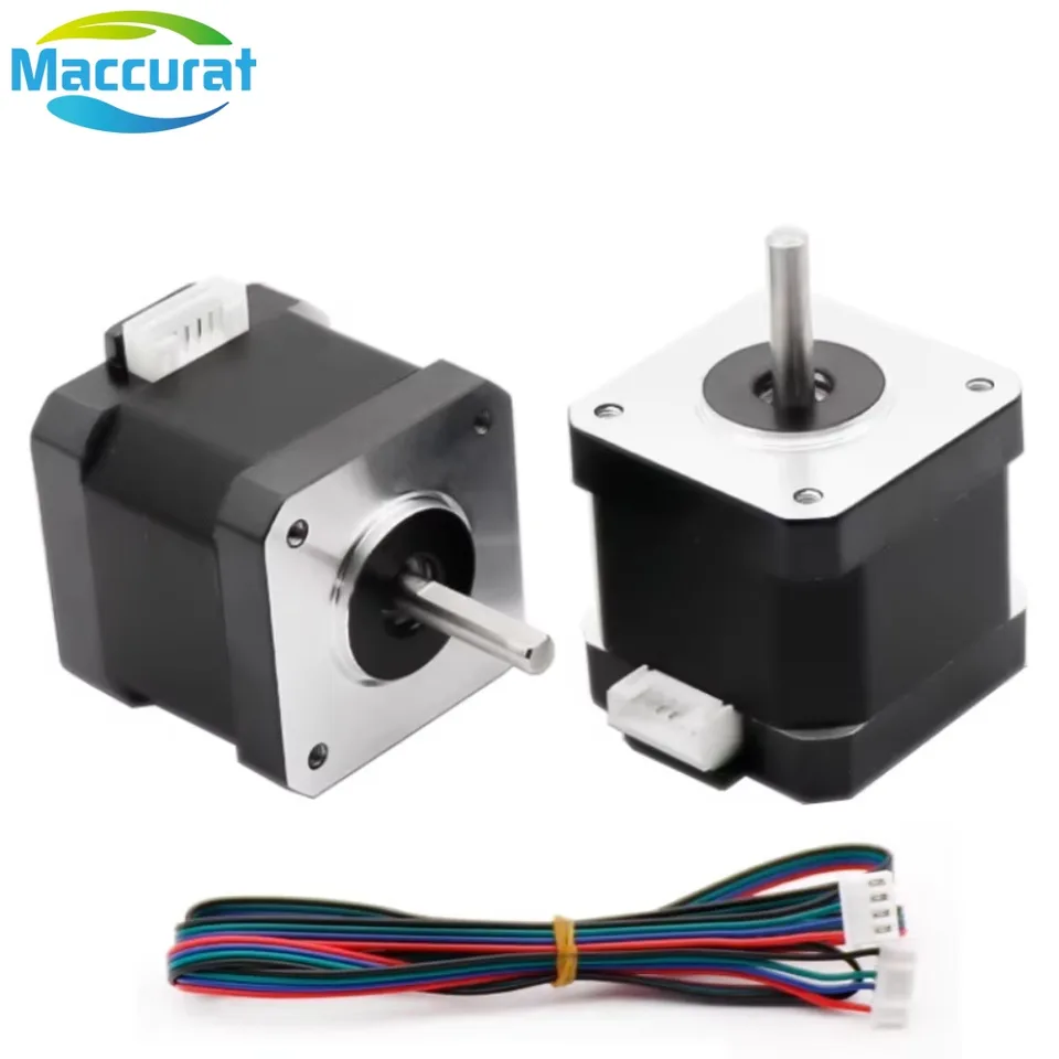 17HS4401 V5 V6 4-vedený NEMA17 Krokový motor 42 Motor Nema 17 42Bygh 1,5a pre CNC XYZ pre 3D diely tlačiarne