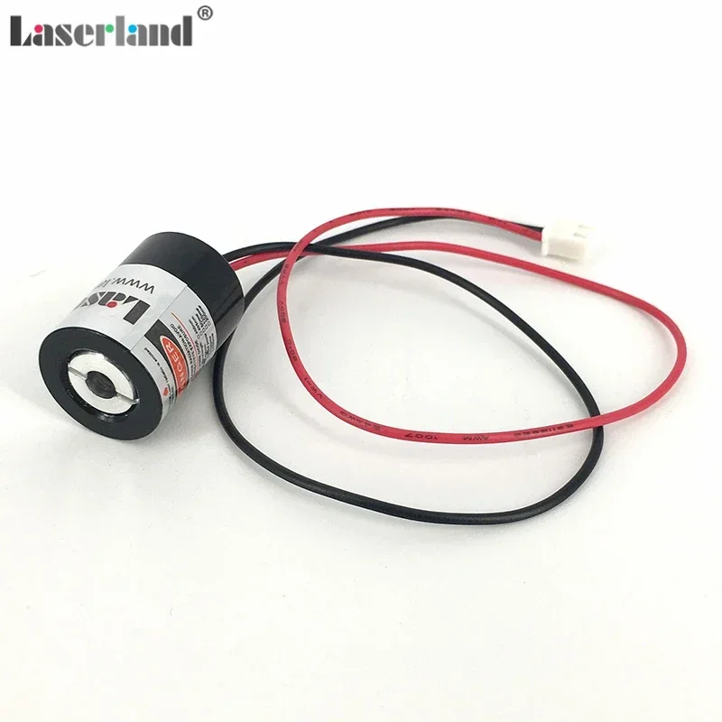 18*25 mm 650nm 100 MW červeného laserového dióda Modul Žiadne osvetlenie fázy ovládača