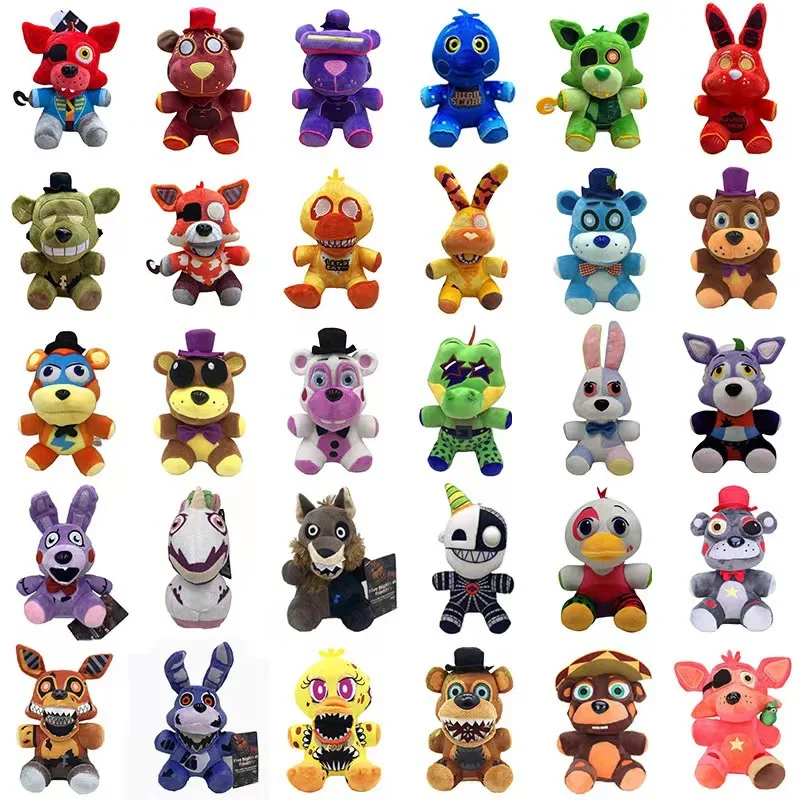 18/30cm FNAF Freddy's Plush Toy Hray a plyšové zvieratá medveď králičia hra FNAF päť noc v Freddy Birthday Toys for Kids