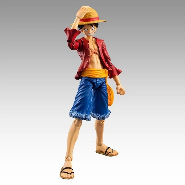 18 cm Jeden kus figuríny SHF Monkey D Luffy Action figur PVC Zbierka Anime vojna ostrova Ghosts Luffy Model Hračky