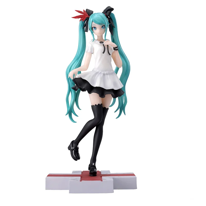 18 cm originálny Sega Luminasta Hatsune Miku Singer Project Project anime Anime Action Figure Model hračky pre narodeniny