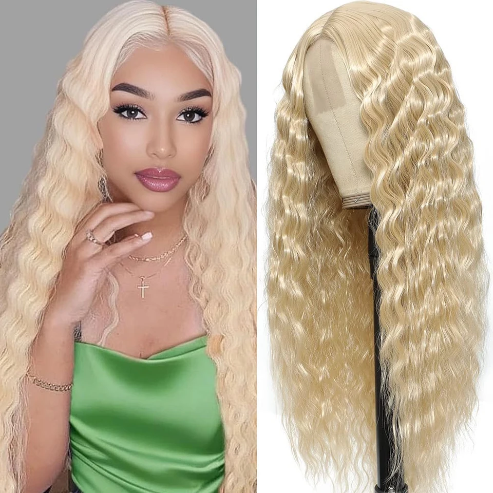 180% 13x6 HD 613 Blonde čipka Čelná parochňa parochňa 13x5 Čipky Humanské vlasy Parochne hlboké vlny Brazílske vlasy kučeravé ľudské vlasové parochne pre ženy