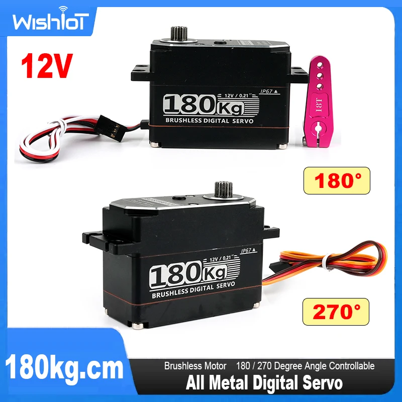 180 kg.cm digitálny servo 12V bez kefy pre 1/5 redcat hpi baja 5b ss rc servo car savox-0236 losi xl 5T