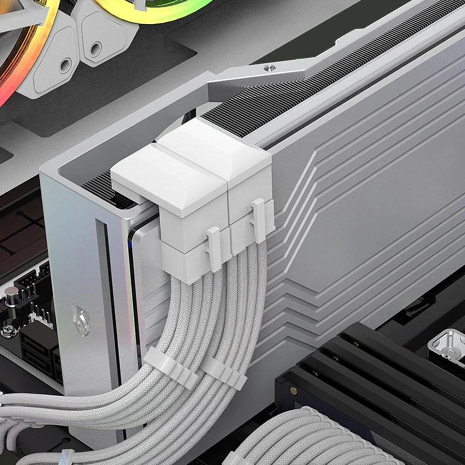 180 -stupňový sústruhový konektory stolný počítač v tvare 8 pin žien až 8 pin mužským adaptérovým príslušenstvom pre grafickú kartu