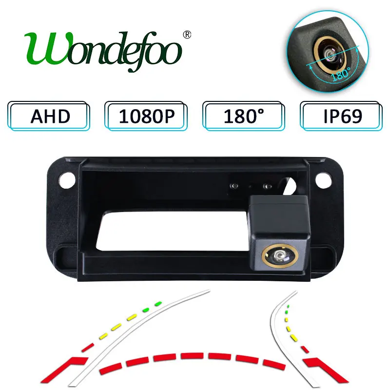 180 ° 1080p AHD HD CAR CAMERA ZOBRAZENIA COMERA pre Mercedes Benz C Trieda W204 C180 C200 C260 Nepremokavá nočná reverzná kamera pre nočné videnie
