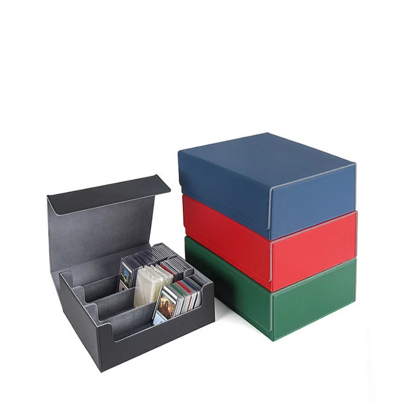 1800+PU Strong Magnetic Board Game Card Box PTCG Conlection Collection Ochrana úložného priestoru pre stolové hry TCG CCG MTG Yugioh