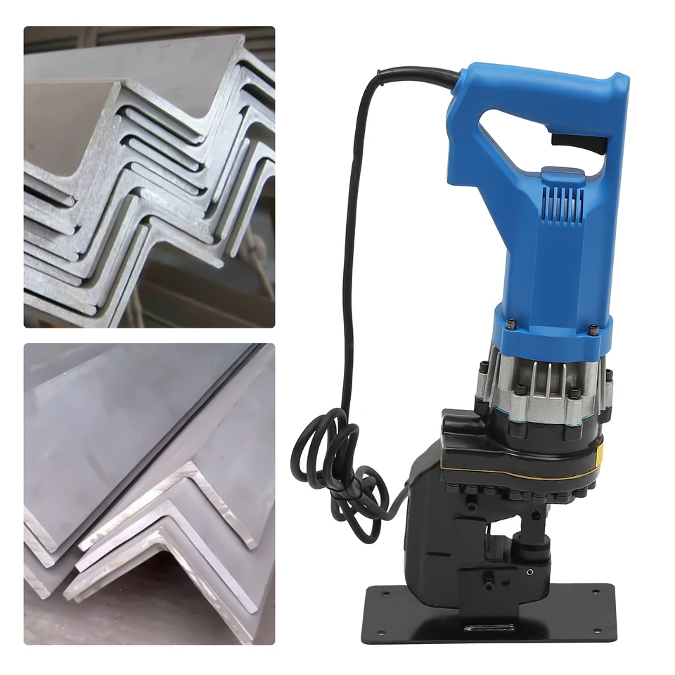 1800 W dierovací stroj Elektrický hydraulický kovový otvor Puncher 5 Set Dies pre železnú hliníkovú hliníkovú dosku oceľ