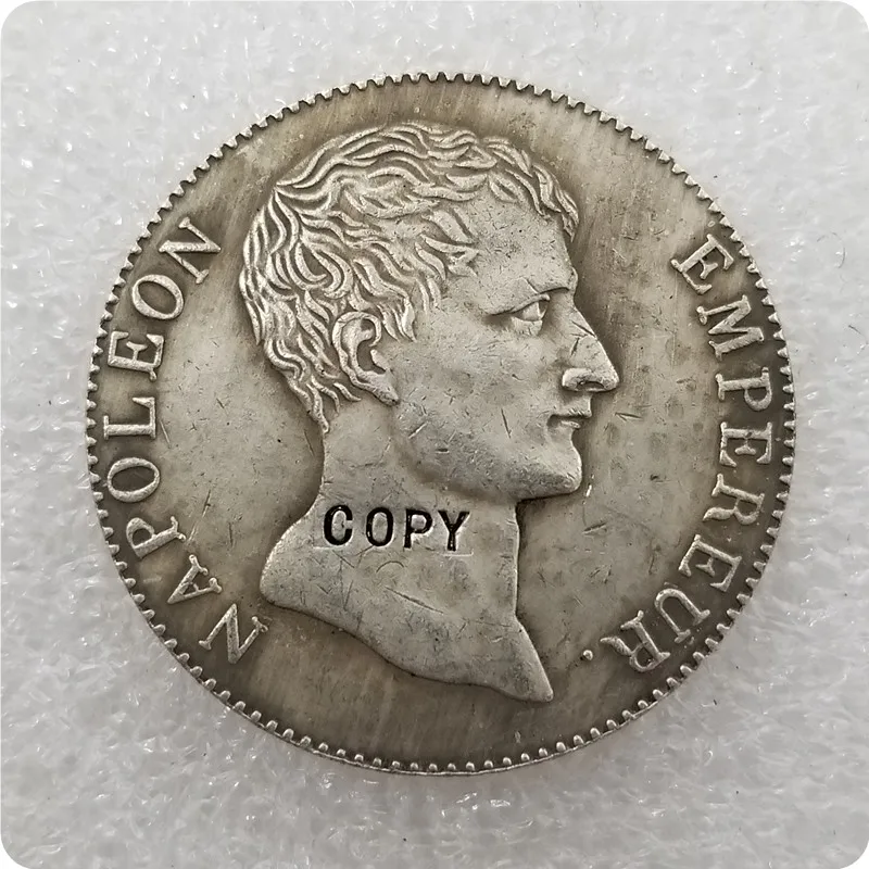 1803 Francúzsko 5 frankov - Napoleon Coins Copy Pamätné mince - Mince Mince Mince Zberateľné mince