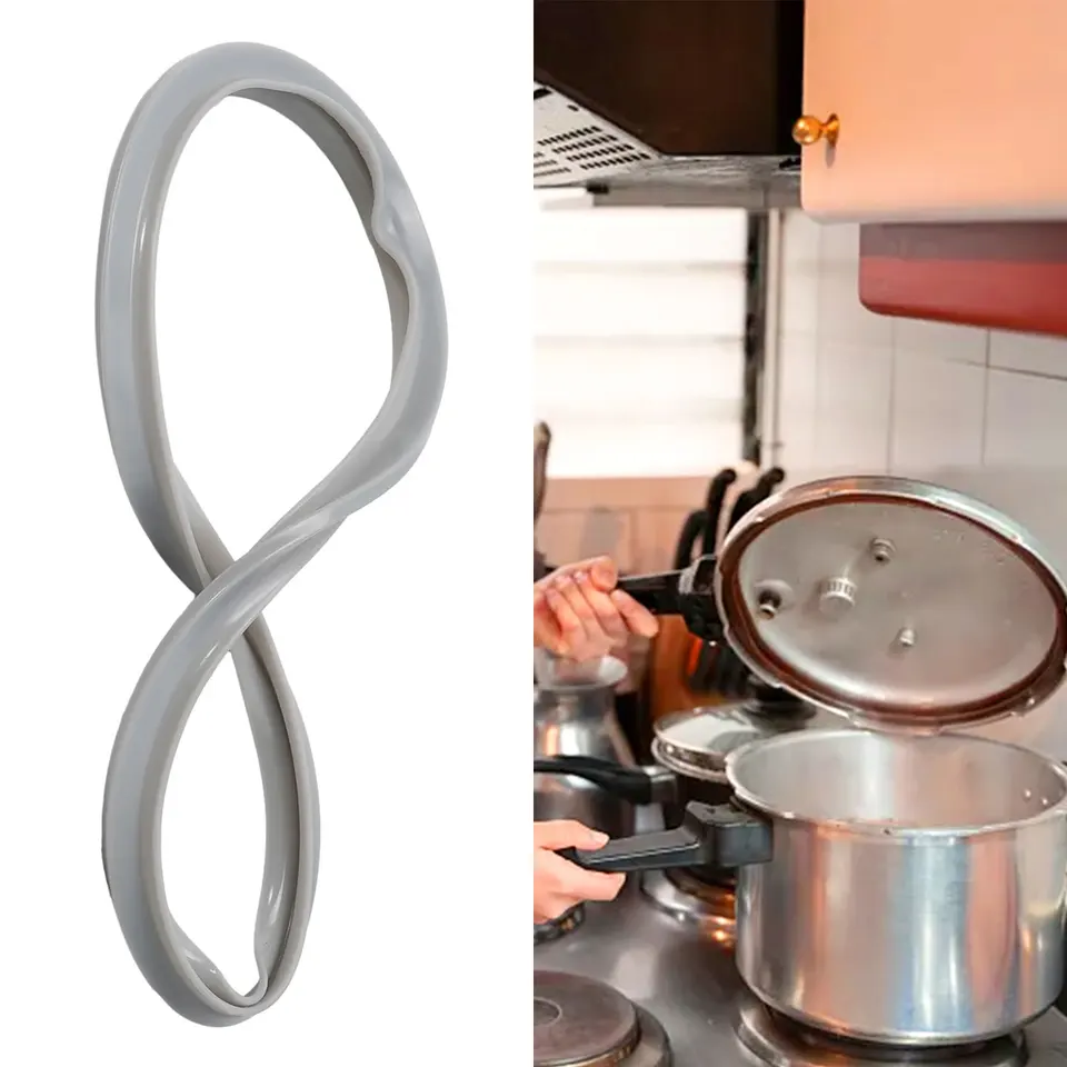 18cm/22cm/24cm/26cm tlakový kuchári krúžiaci kruh gumového silikónu 1ks príslušenstvo hliníkový tlak