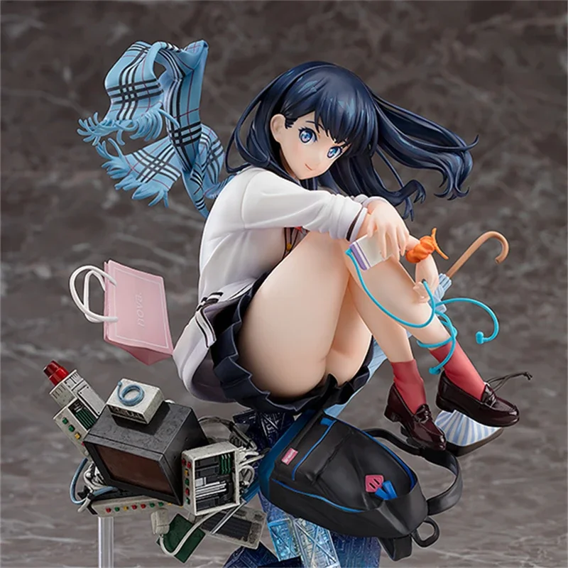 18cm SSSS Gridman Anime figure Takarada Rikka Socha PVC GK Socha figurína Model Dáčiky DECONA DECORA DARK Hračky Darček