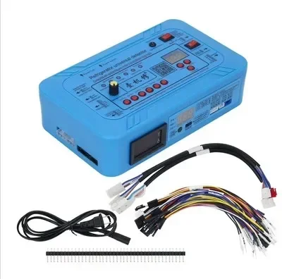 18in1 110V 220V Univerzálny invertor chladničky Detektor kompresoru ventilátor ventilátorov Solenoidový ventilový ventil tester na opravu porúch