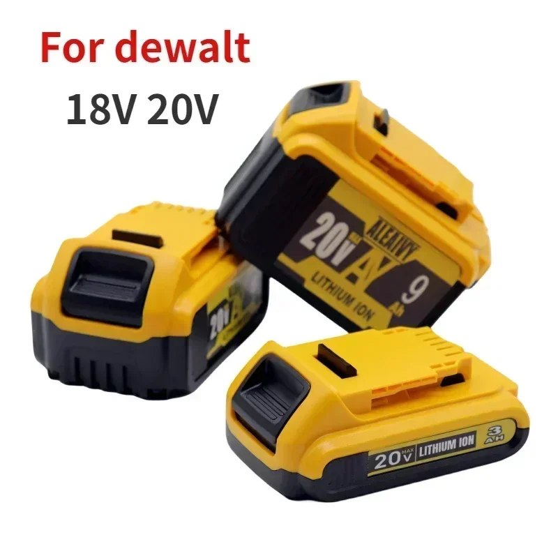 18V 20V 3,0AH 6,0AH 9.0AH Littium Výmena batérie pre Dewalt 20Volt Max DCB206 DCB205 DCB204 DCB203 Nástroje DCB200