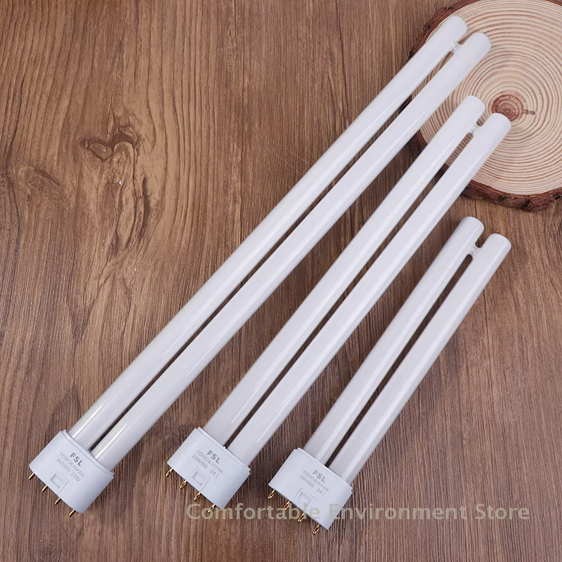 18W 24W 36W Fluorescenčná trubica CFL 4 kolíky Twin Tubil Energy Svieti žiarovka T5 Socket 4W 6W 8W UV Lampka Výmena trubice