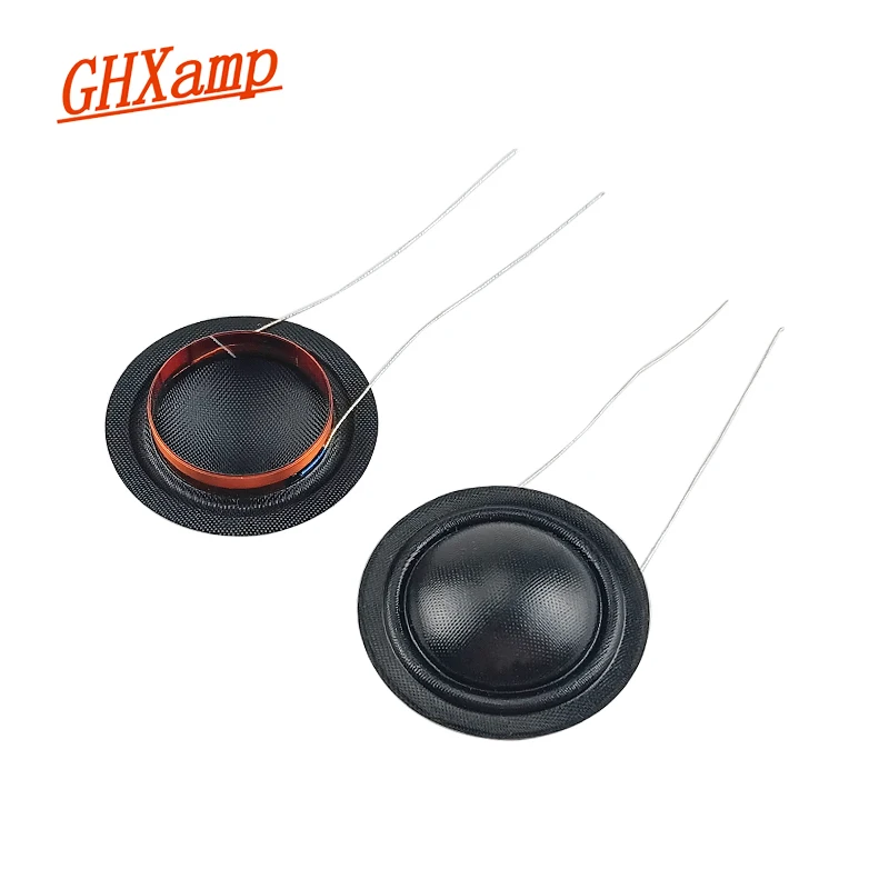 19,4 mm 19.43 Čierna hodvábna membrána Tweeter Voice Coil 19.5Core Zvuk Jednosmerný ksv okrúhly drôt 4ohm 2ks
