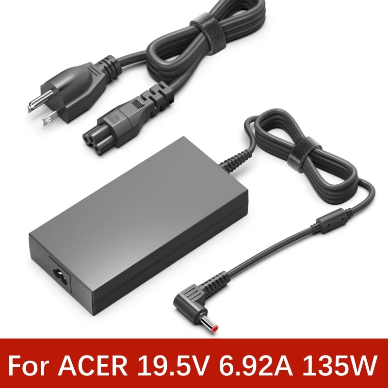 19,5V 6.92a 135W AC prenosný adaptér pre Acer Nitro 5 AN515-43 AN515-44 Notebook