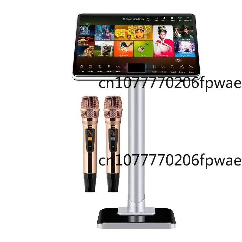 19-palcový/21,5-palcový mikrofón Vod all-in-on-in-one Home Karaoke Jukebox Family KTV Karay Toy Machine