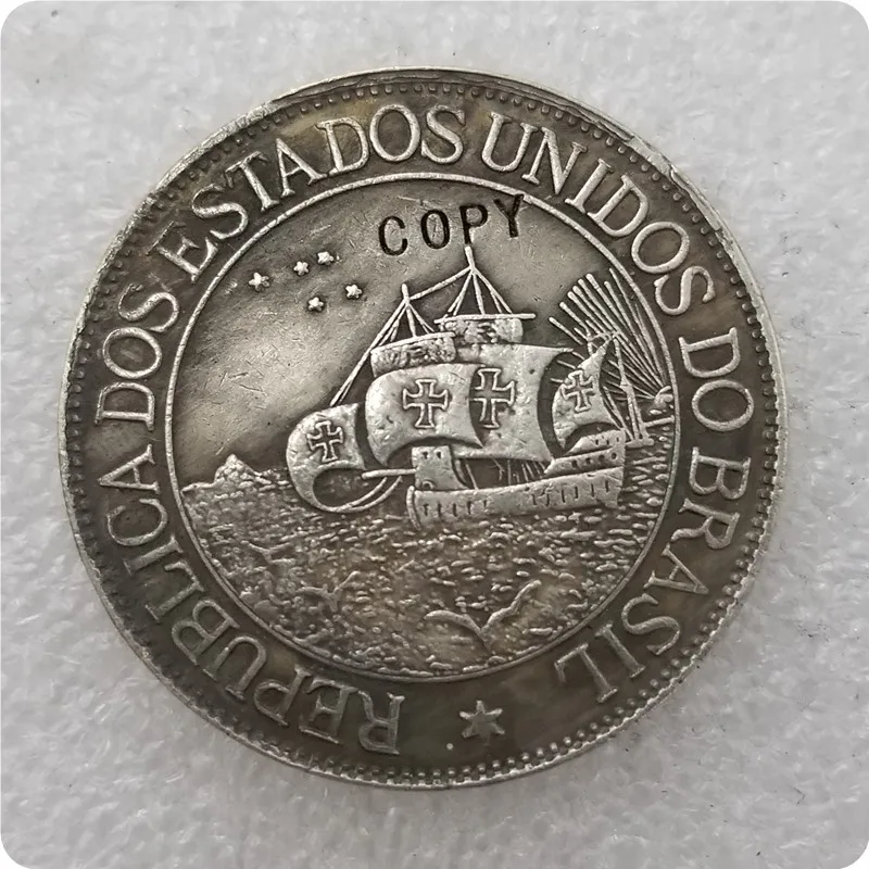 1900 Brazília 2000 REIS Coins Copy Copy Pamätné mince-replica mince Medal Coins Collectibles