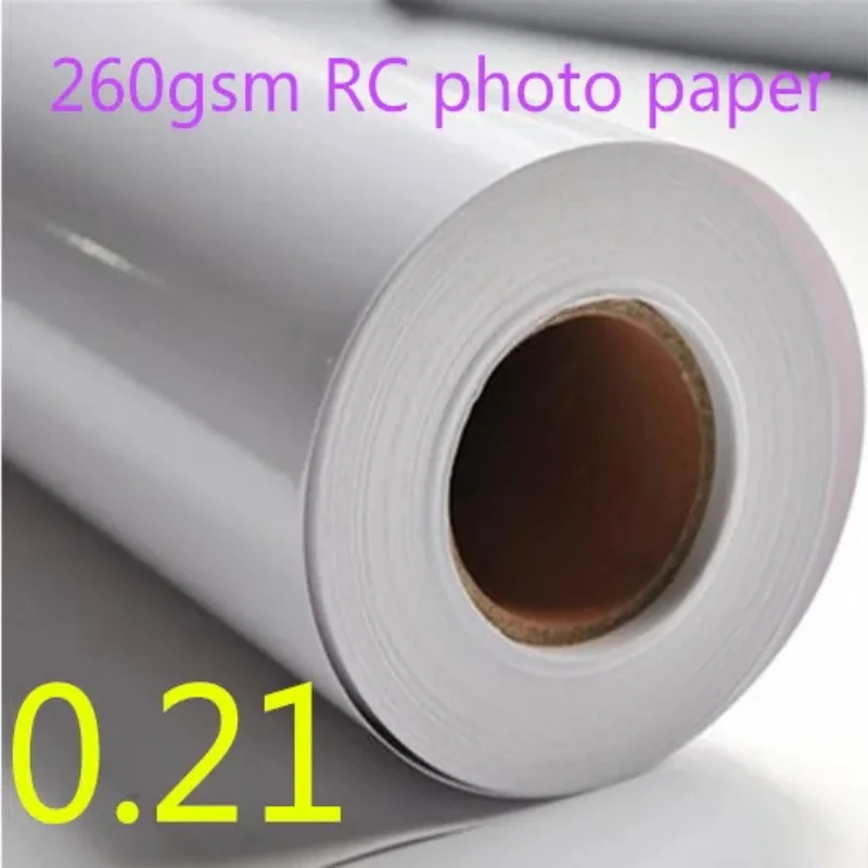 190G Inkjet Photo RC Glossy Luster Photo papier A4*30 m Roll Factory Dodávateľ
