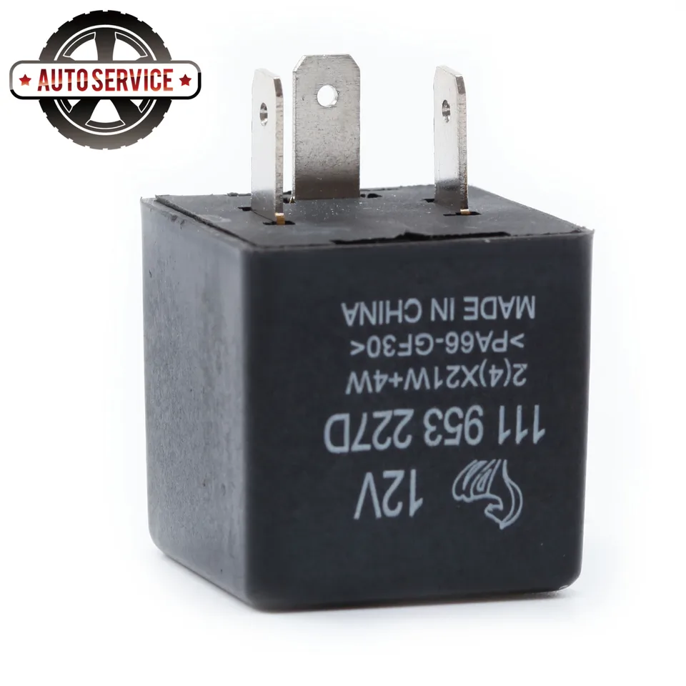 191 953 227 A 21# 3-kolíkový relé so svetelným relámom pre otáčanie pre VW Passat Golf Jetta Audi A6 A8 S4 Porsche Carrera 1H0953227 12V