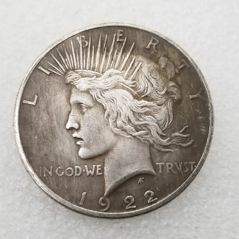 1922 Socha slobody a mieru Coin Silver Dollar Collection Peace holubice