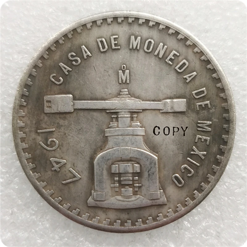 1947 Mexiko 1 ONZA (Pattern Strike) Copy Coin