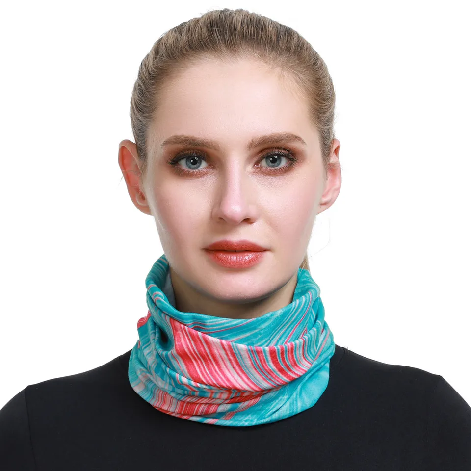1951-2000 Vonkajší šálový krúžok na ochranu pred slnkom bezšvový rúrkový kemping Kúzelné bandanas trubice šatky Men ženy čelenka hidžáb