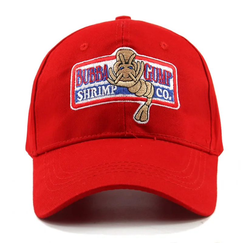1994 Bubba gump krevety baseball cap Men Ženy Športové klobúky letná čiapka vyšívaná neformálna klobúk Forrest Gump Caps