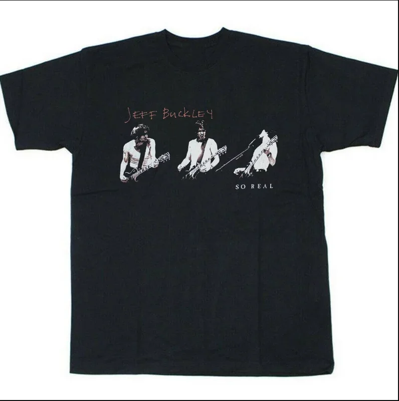1994 Jeff Buckley So skutočné tričko, Vintage 90. roky Jeff Buckley Tour Concert Tee