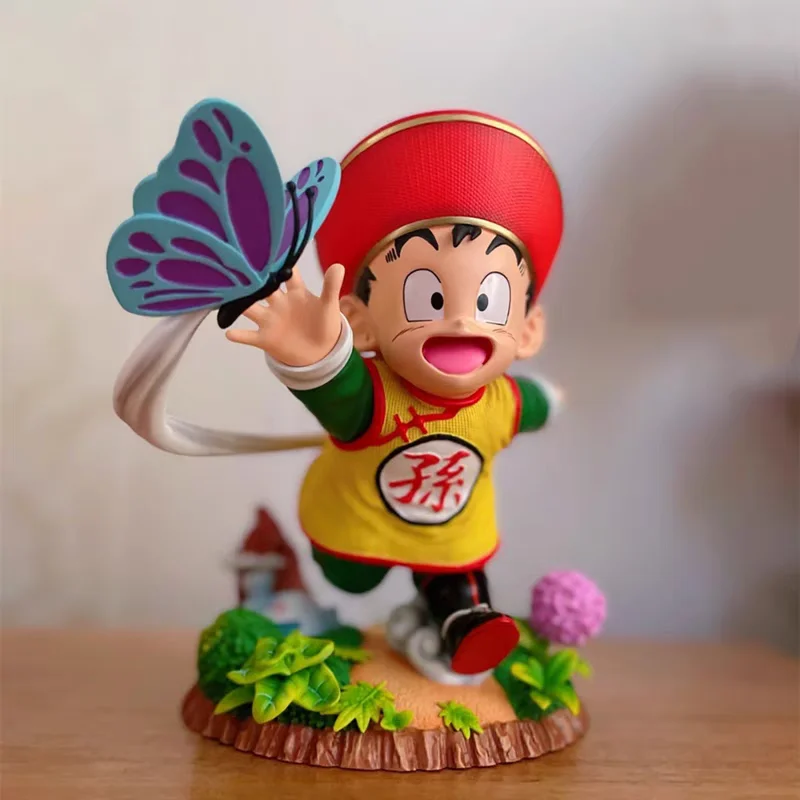 19cm Dragon Ball Z Son Gohan Anime postava Goku Super Saiyan Catch Catch Model Model Collection Ozdob Hračky roztomilé darčeky