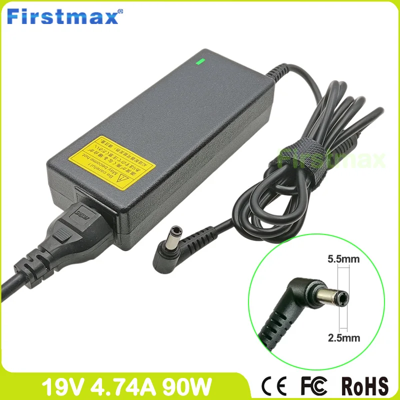 19v 4.74a 90W nabíjačka pre ASUS F751LK F751LV F751LX F756UX K450J K450JF K450JN K450V K450VB K450VC K501LX K501UX