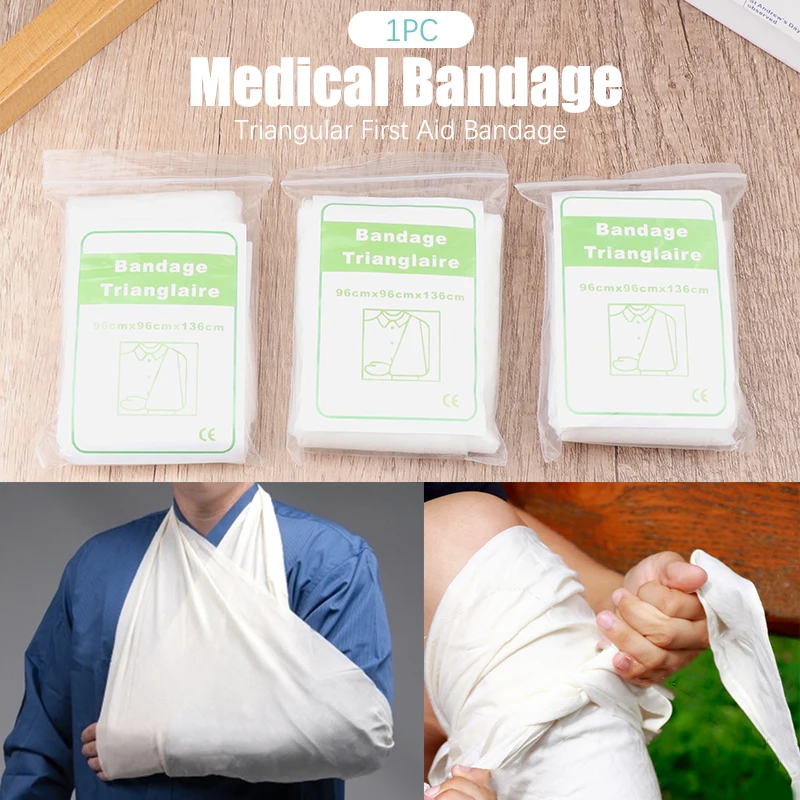 1BAG MEDICKÁ TRIAGULÁRA BANDAG FROPTUATION NEPOUŽÍVAŤ BANDAGE First Aid