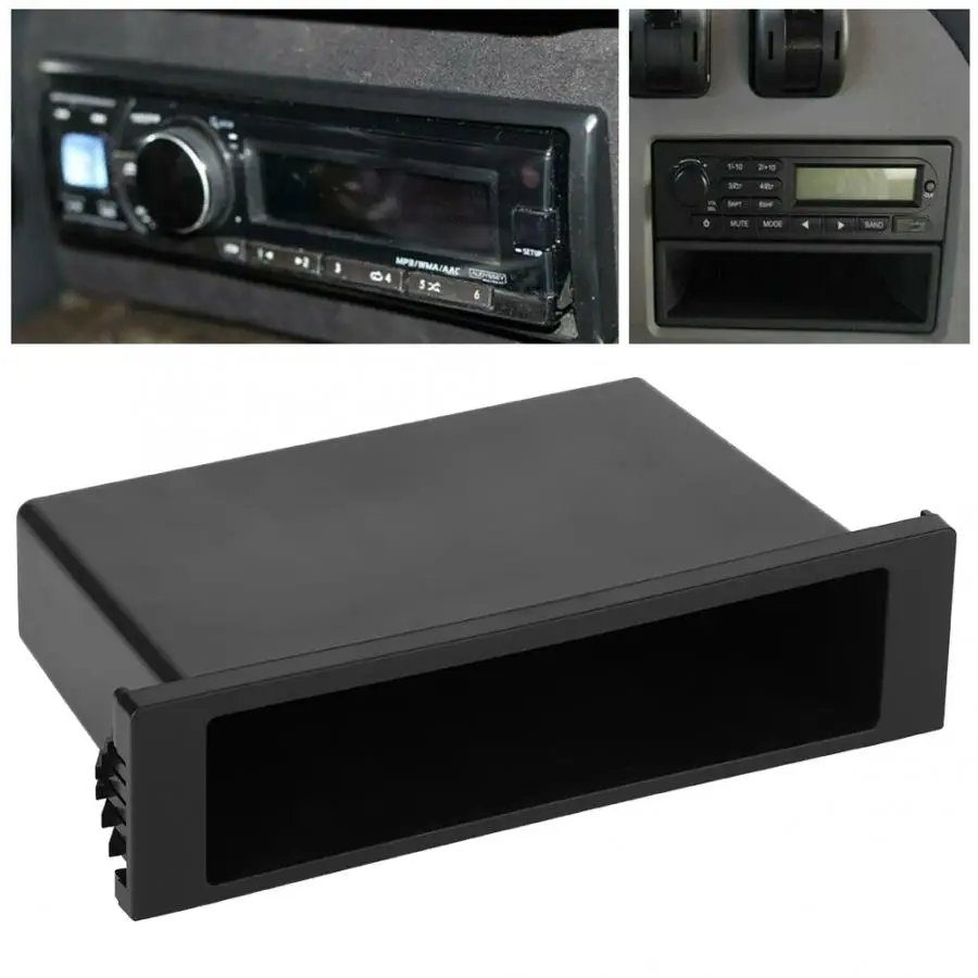 1Din Car Stereo Radio Storage Box Vnútorný organizátor sa hodí pre Audi Cruze pre Mercedes-Benz Chevrolet Universal Auta