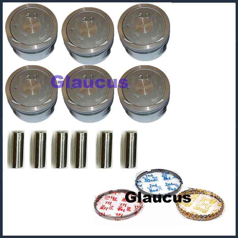 1FZ 1FZFE 1FZ-FE MOTOR PISTON / RING PRE TOYOTA Land Cruiser Lexus LX450 LX 450 4477CC 4,5L 1992-2009 13101-66050 1310166050