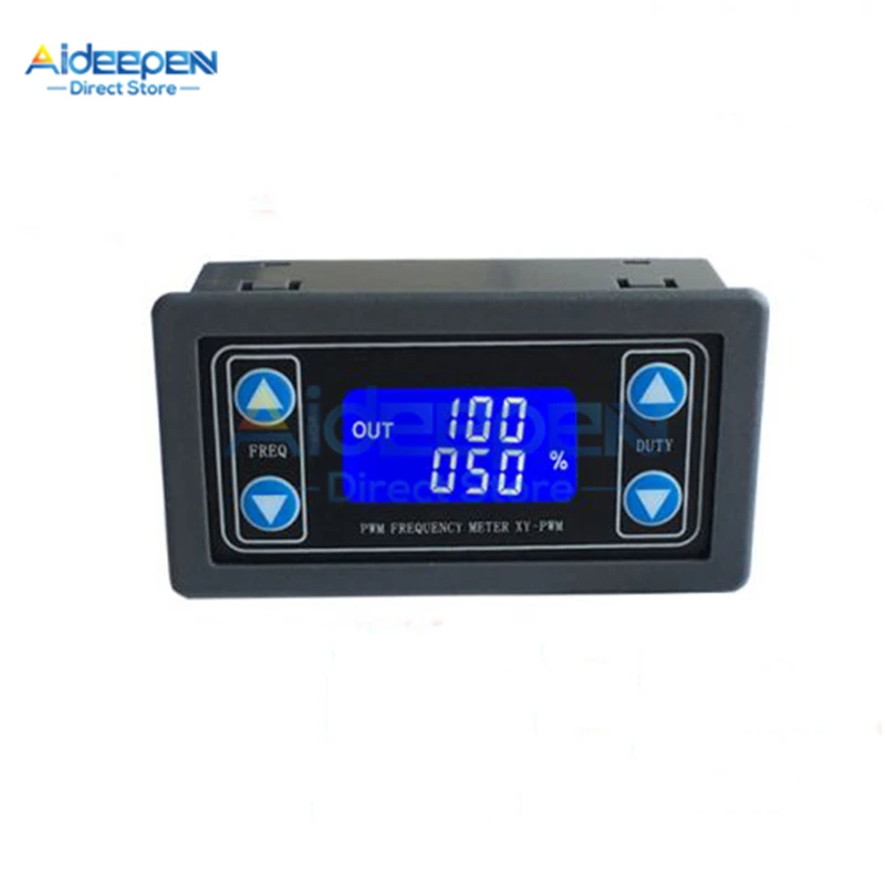 1Hz-150kHz LCD Digitálny displej PUMP Frekvenčný cyklus pulzov nastaviteľný generátor signálu Signalárny modul s obdĺžnikovými vlnami