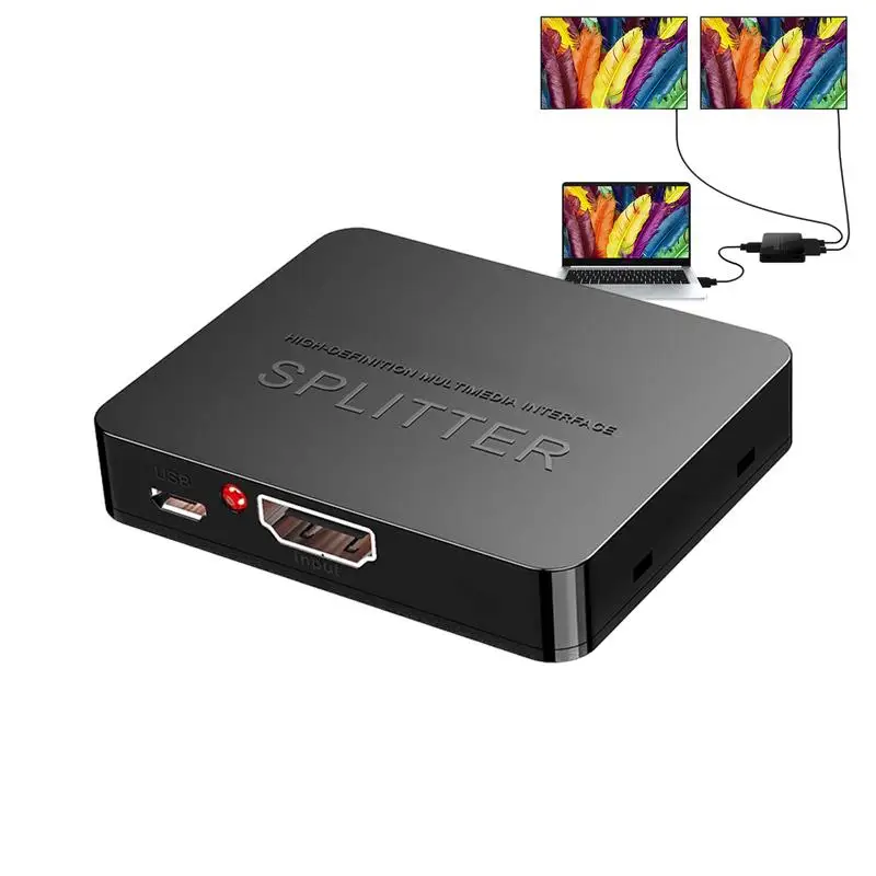 1in2 3D Video Signál Video prepínače AV Signál RCA Composite Splitter Selector HD Video Distribútor pre STB TV DVD Play
