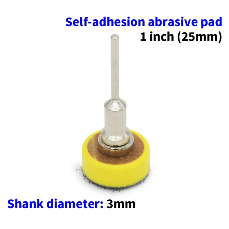 1inchový disk brúsny papier brúsny podložka Banding Leštiaca podložka s leštiacim nástrojom 3 mm funguje s elektrickým mlyncom