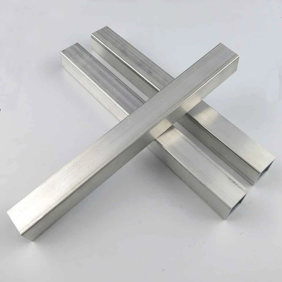 1ks 10*10 mm 20*20 mm štvorcový kovový hliník al Dĺžka rúrky 100-400 mm DIY Materiál pre modelové doplnky DIY Rám