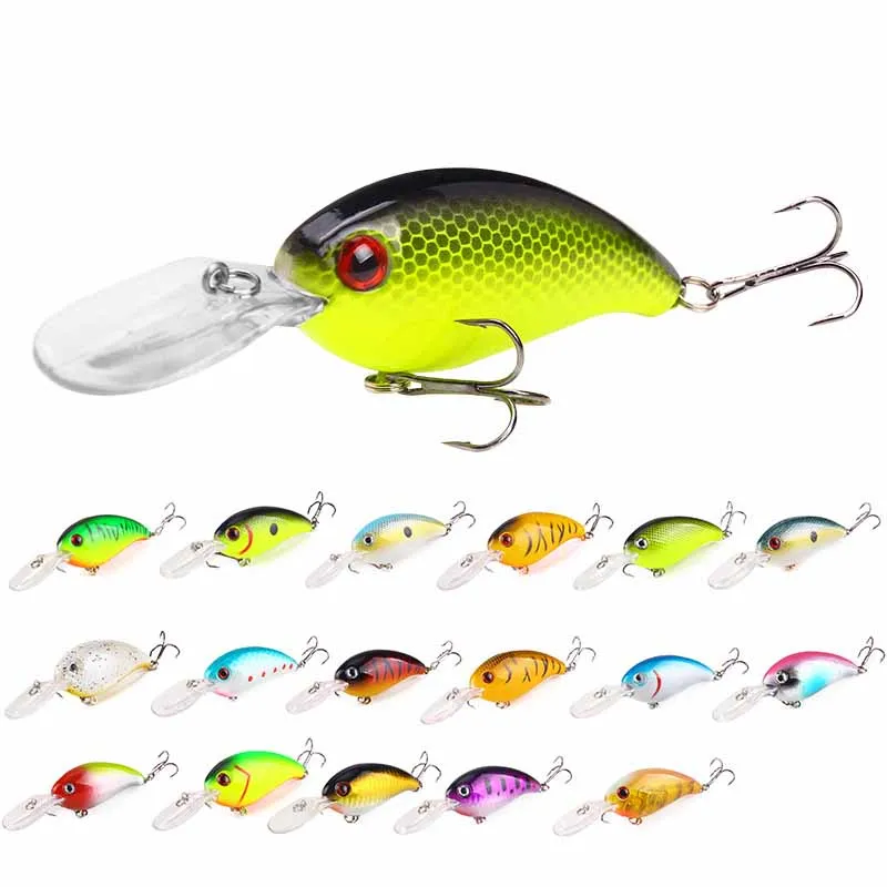 1ks 10cm/13,6g rybárske návnady kľukovou návnadou Mor Trolling Minnow Umelé wobblery rýchle potápač