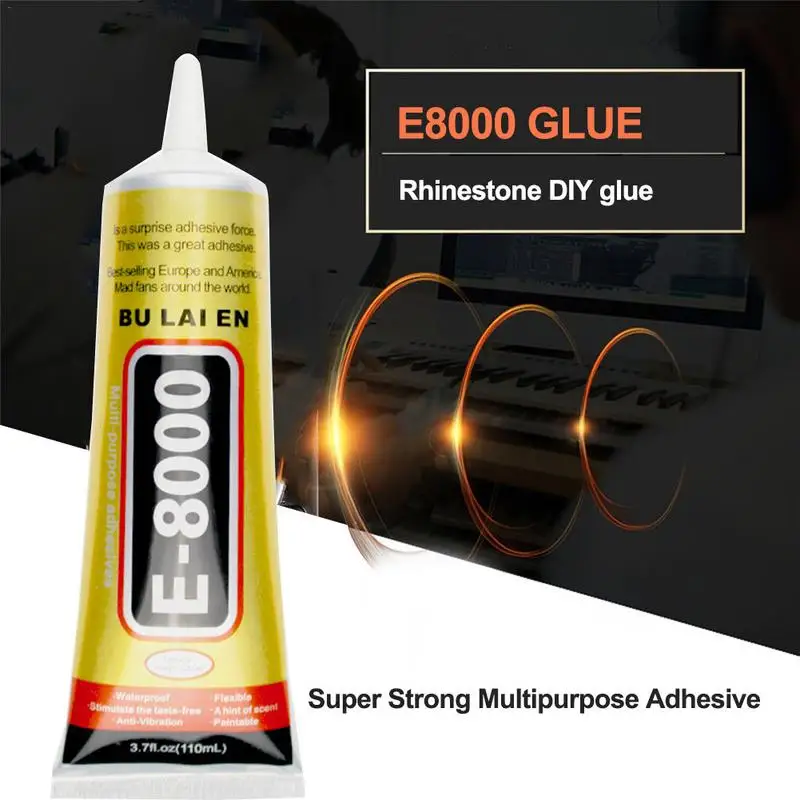 1ks 15/50/110 ml E8000 lepidla mobilný telefón dotyková obrazovka Oprava zvrašného obrazovky Rám TEALATA OPRAVA Domácnosť DIY Universal Glue