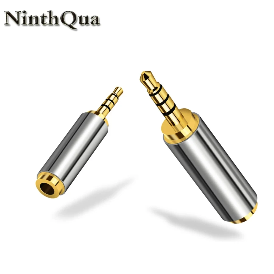 1ks 3,5 mm až 2,5 mm / 2,5 mm až 3,5 mm adaptéra prevodníka stereofónneho zvuku