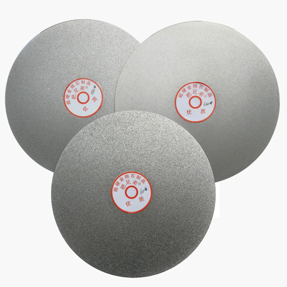 1ks 6 palcov Diamond Brinding Disc zliatiny vodný fating disk 12,7 mm dutiny šperky Jade volfrámové oceľové brúsenie kolesa
