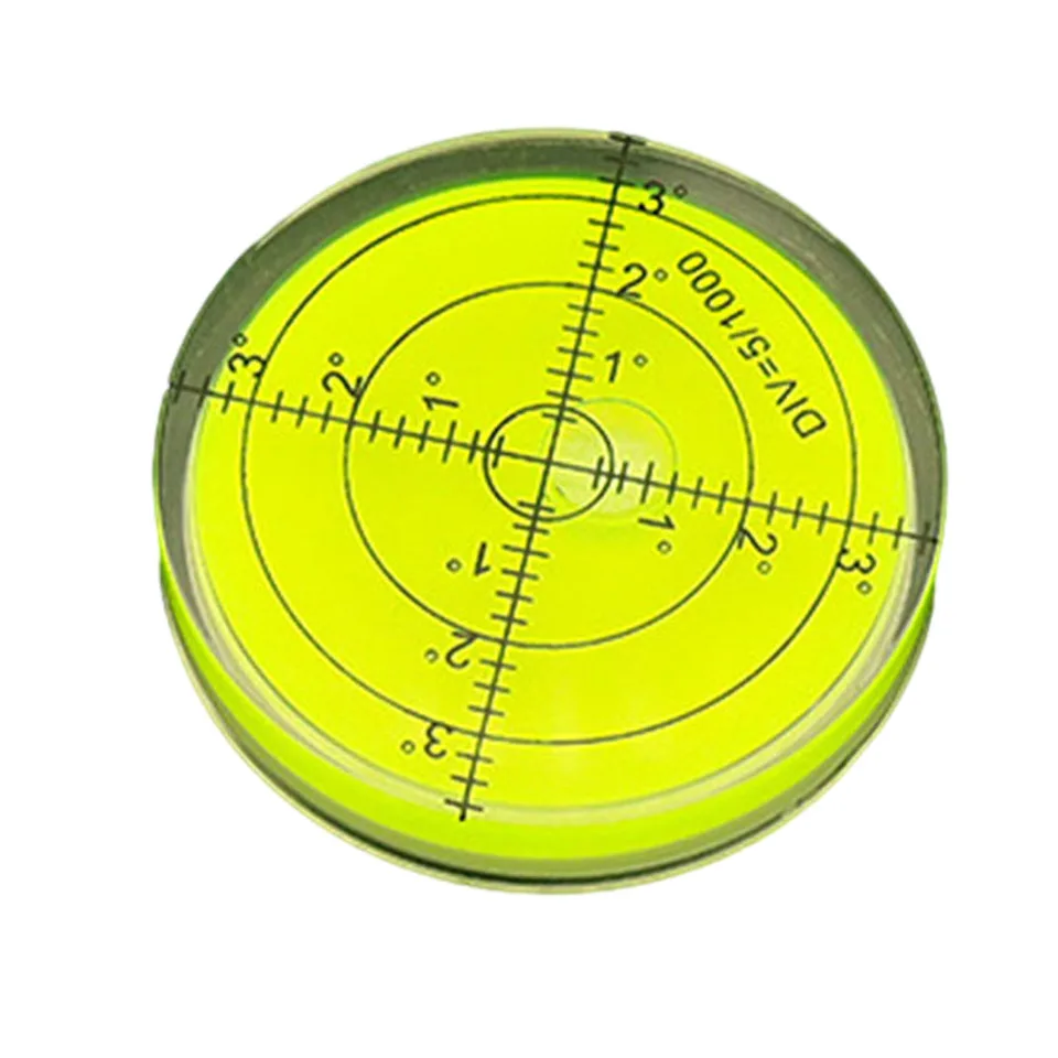 1ks 60 mm × 12 mm Horizontálna presnosť pre Spirit Bubble Stupel Mark Mini Bubble úrovne Univerzálna úroveň Profesionálne meracie nástroje