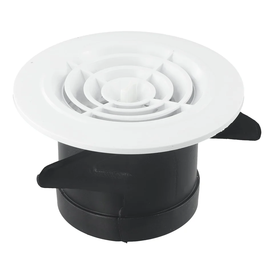 1ks 75-200 mm okrúhle nastaviteľné stena Vnútorný Vent gril grilovi Ventilačné mriežky Ventevné kryty Kancelárie Kúpeľne Kúpeľne doplnky