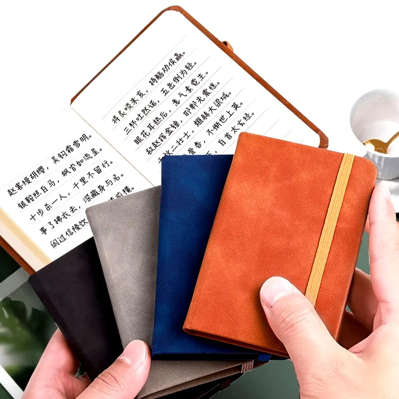 1ks A7 Mini notebook Prenosné vreckové denník Planner Program Memo Office School School Stationery