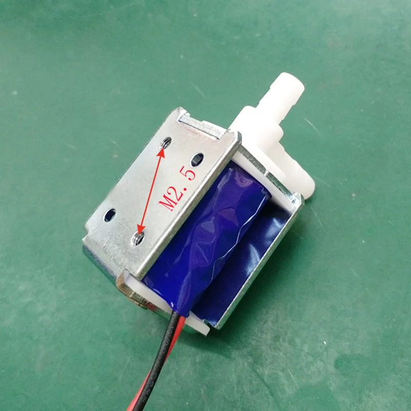 1ks DC 6V 12V 24V Mini vodný vzduchový ventil N/C Normálne zatvorený mikro elektrický solenoidný ventil miniatúrny ventil záhradný zalievanie