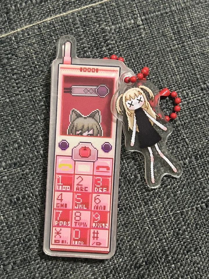 1ks Death Note Poznámka Funny telefón Keyrings prívesok