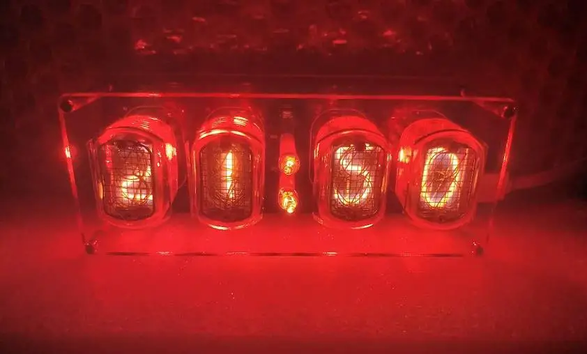 1ks DIY trubica Glow Clock Suite Modul Core Board In12 PCBA, žiadny displej v vývoji
