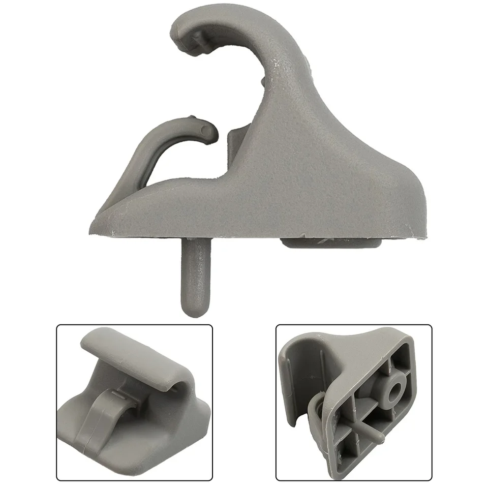 1ks Grey Sun Visor Clip Part Časť pre Hyundai I20 Getz-8523505100OM držiak držiaka držiaka automobilu Sunshade Clip Car Sunshade Support Clip Clip