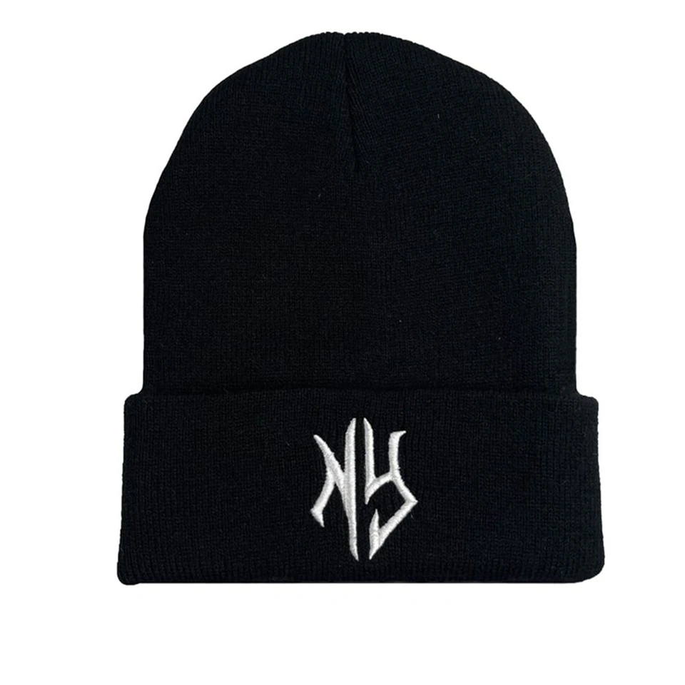 1ks hip hop vyšívané čiapky čiapky pre mužov pre mužov Zimné teplé roztiahnuteľné vysoko kvalitné pletené klobúky Pár