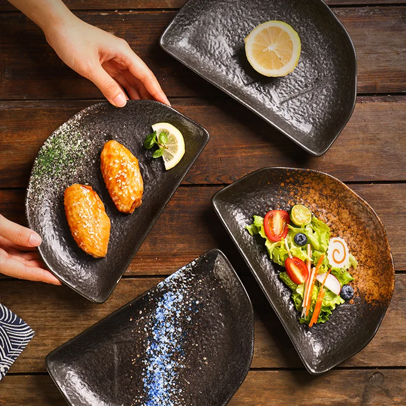 1ks japonské-a kórejský v štýle polmesiac Domov Domov Tugupan Creative Restaurant Hotel kuchyňa Sushi Dishes Snack Plates